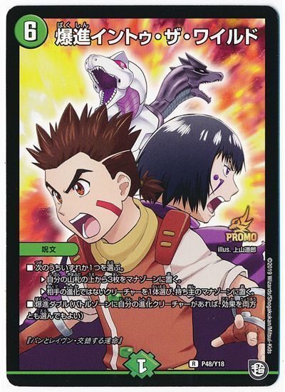デュエル・マスターズ 爆進イントゥ・ザ・ワイルド(P48/Y18)[第18期][P48/Y18][プロモ]